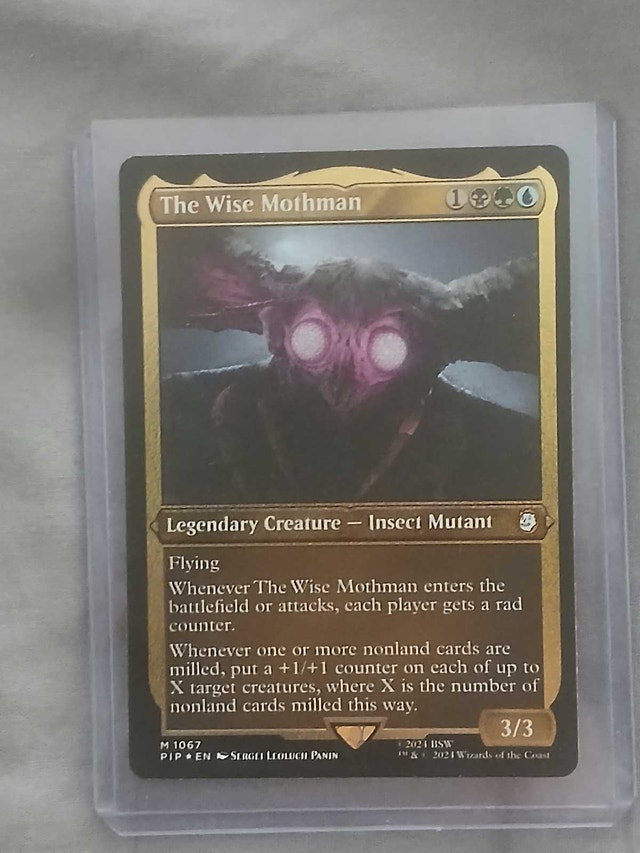The Wise Mothman - Magic the Gathering Card
