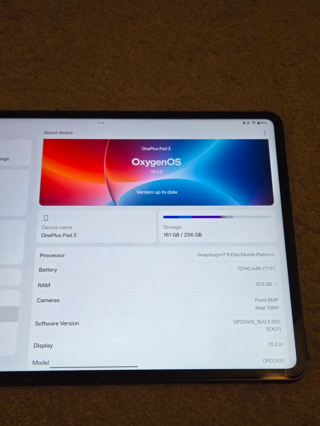OnePlus Pad 3 Tablet with Many Accessories - photo 2