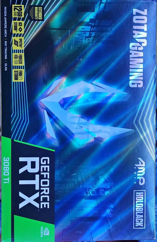 Zotac RTX 3080 Ti AMP HoloBlack 12GB Graphics Card