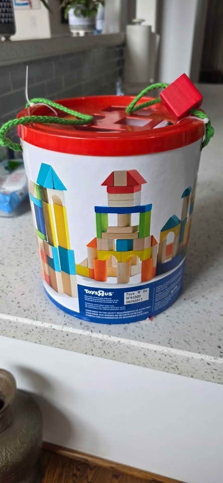 Children's Wooden Block Set - Imaginarium Discovery - 75 Pieces - photo 2