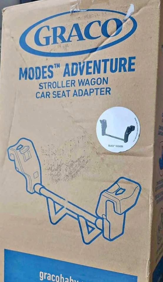Graco Modes Adventure Stroller Wagon Car Seat Adapter, Black