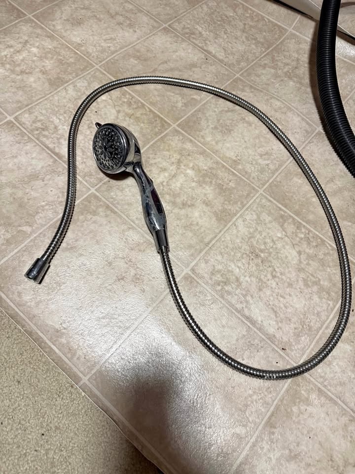 Shower head with hose