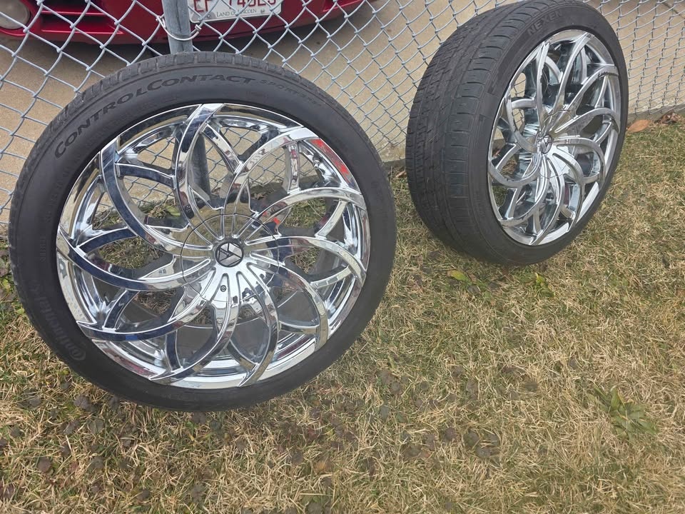 20 inch wheels (Full Set) w/spare rim - photo 3