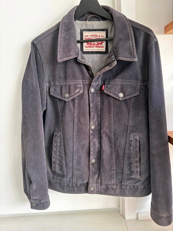 Levi’s Men Blue Velvet Jacket