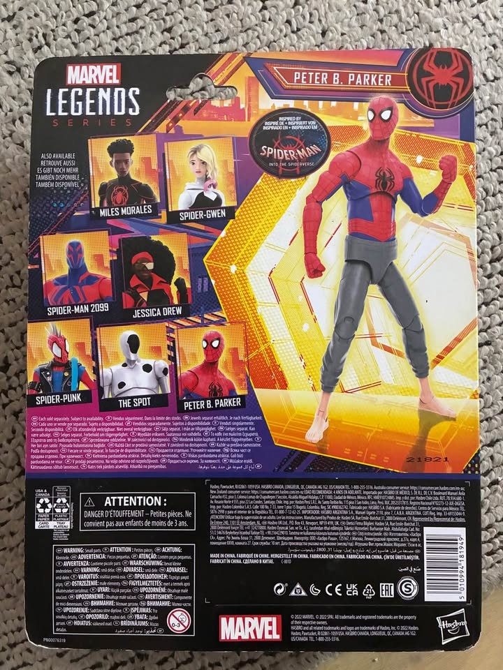 Marvel Legends Peter B. Parker Spider-Verse Action Figure - photo 2