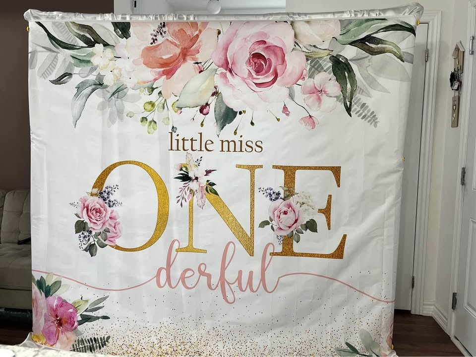 8’x6’ Little Miss Wonderful Backdrop for Rent - photo 2