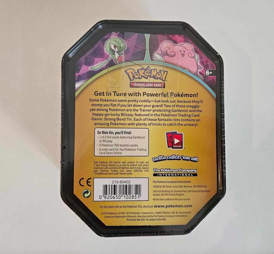 Pokémon TCG: Strong Bond Tin (Blissey) - Brand New & Sealed - photo 2