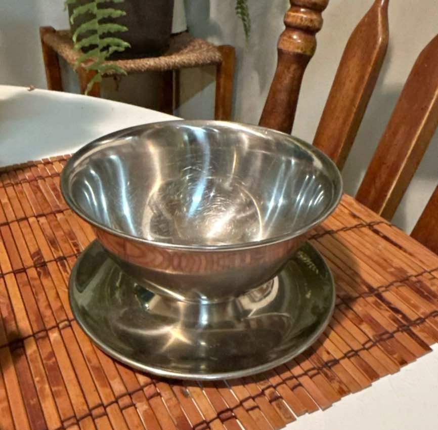 Leonard Denmark 18/8 Stainless Steel Sauce Bowl