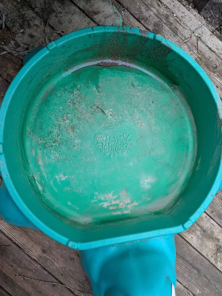Splashtime Green turtle sandbox with lid for kids - photo 3