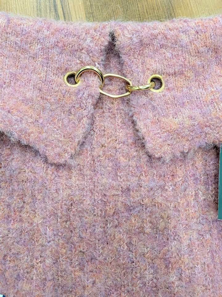 BNWT Boucle Mini Skirt with Golden Clasp - Women's Size Large - photo 3