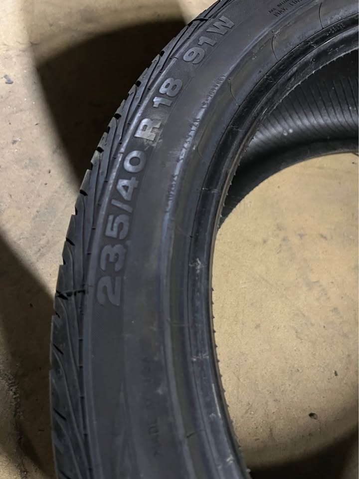 235/40/18 Continental Tires (2 tires) 8mm Tread - photo 5