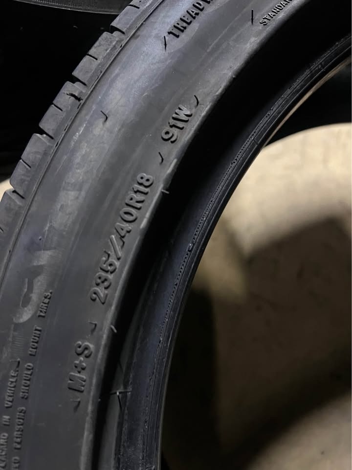 235/40/18 Goodyear Eagle All Season Tires (Pair) - photo 4