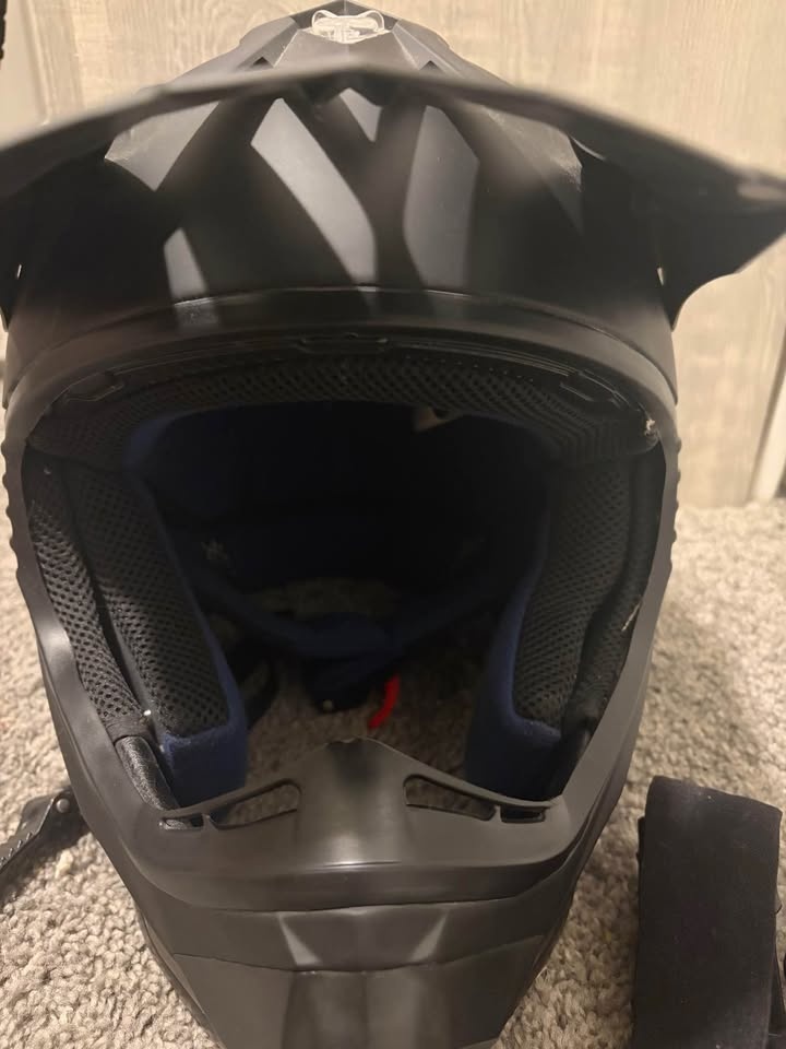 ILM 128S Motorcycle Motocross Helmet w/ Quick Release Matte Blac - photo 5