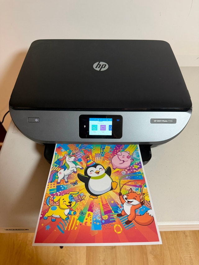 HP Envy Photo 7155 Wireless All-in-One Printer