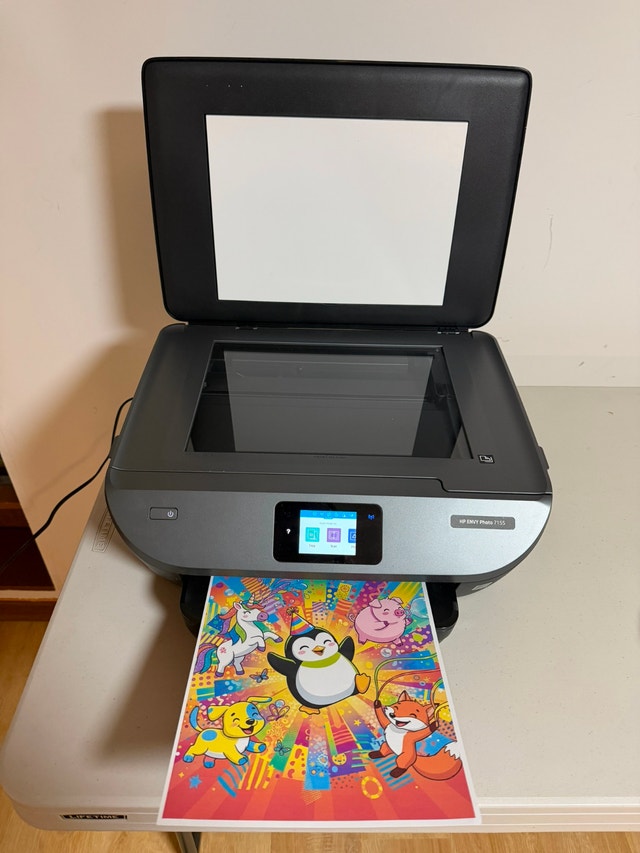 HP Envy Photo 7155 Wireless All-in-One Printer - photo 5