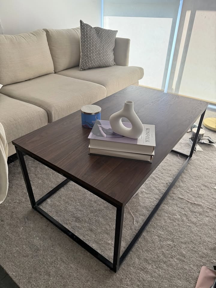 Dark Walnut Almarin Frame Coffee Table