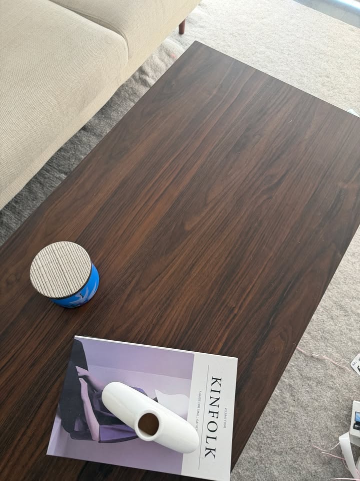 Dark Walnut Almarin Frame Coffee Table - photo 5