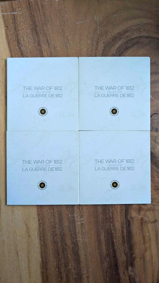 X4 - The War of 1812 8 Coin Set