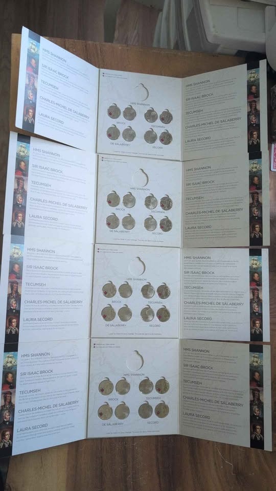 X4 - The War of 1812 8 Coin Set - photo 2