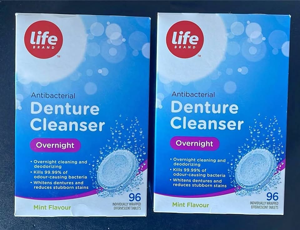 2 x Denture Cleansers
