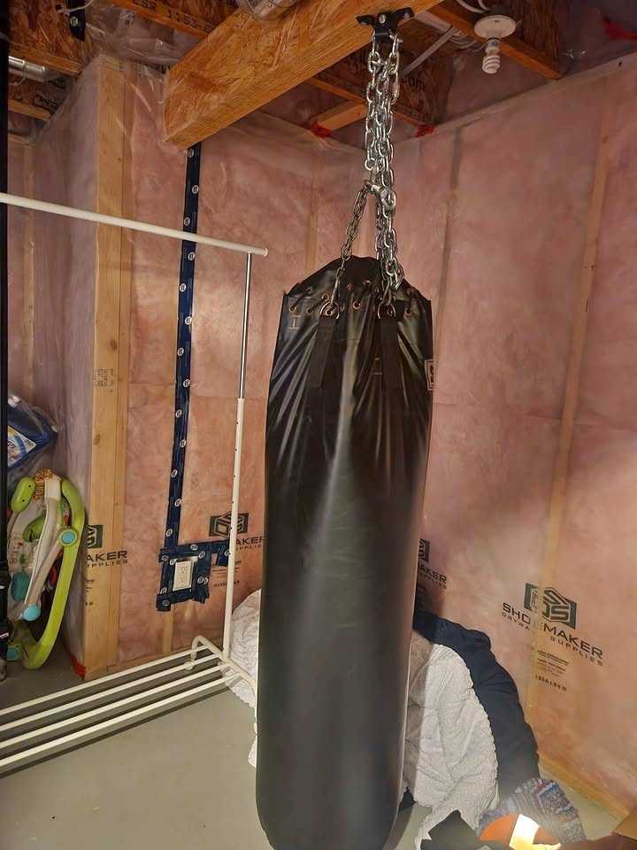 Punching Bag with Chains