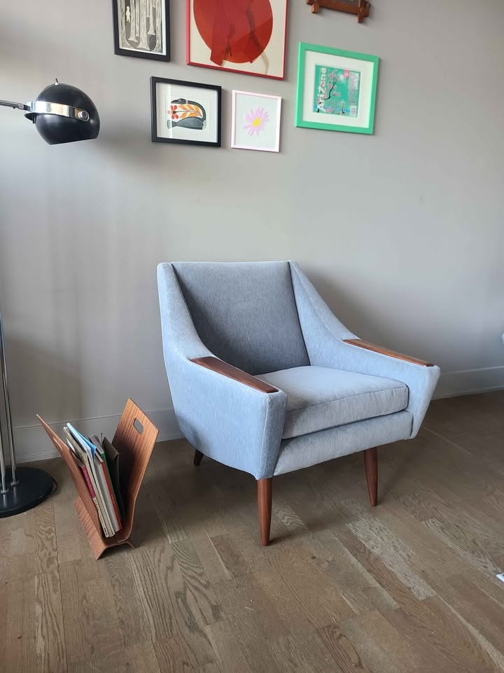 Mid Century Modern Lounge Chair - Fully Restored - photo 2