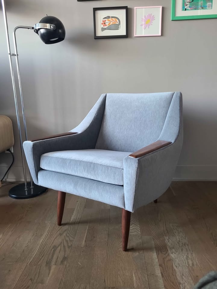 Mid Century Modern Lounge Chair - Fully Restored - photo 5