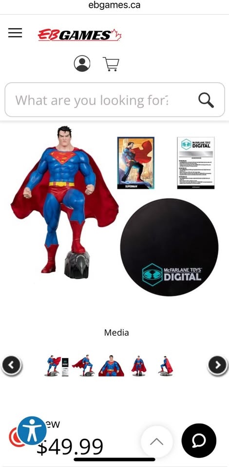 DC Direct Superman by Jim Lee 1:6 Scale Figure McFarlane Toys MI - photo 2