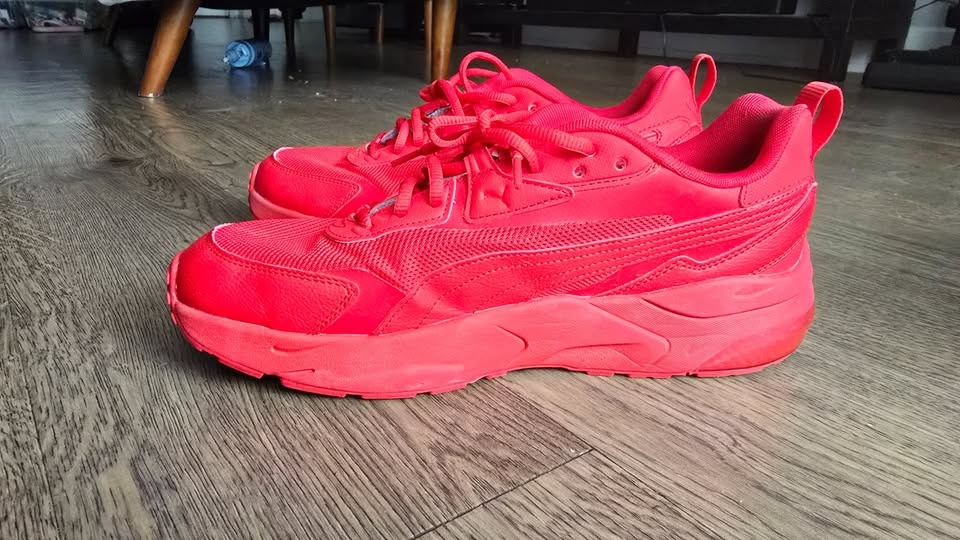 PUMA Men's VIS2K Red/Red Sneakers US 11.5 - photo 2