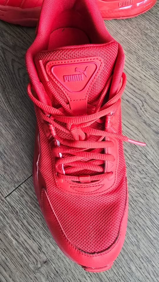 PUMA Men's VIS2K Red/Red Sneakers US 11.5 - photo 3