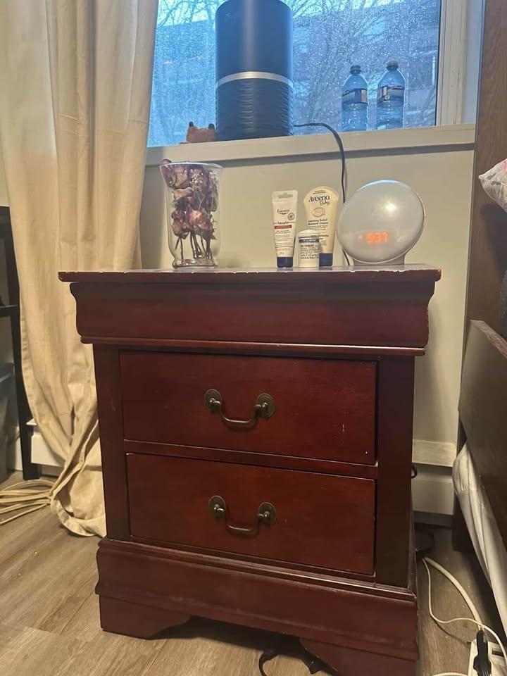 Wooden Night Stand - photo 2