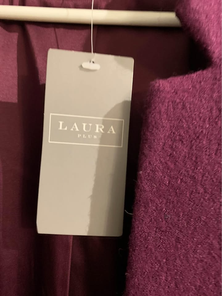 Laura plus size 14 wine coloured blazer - photo 2