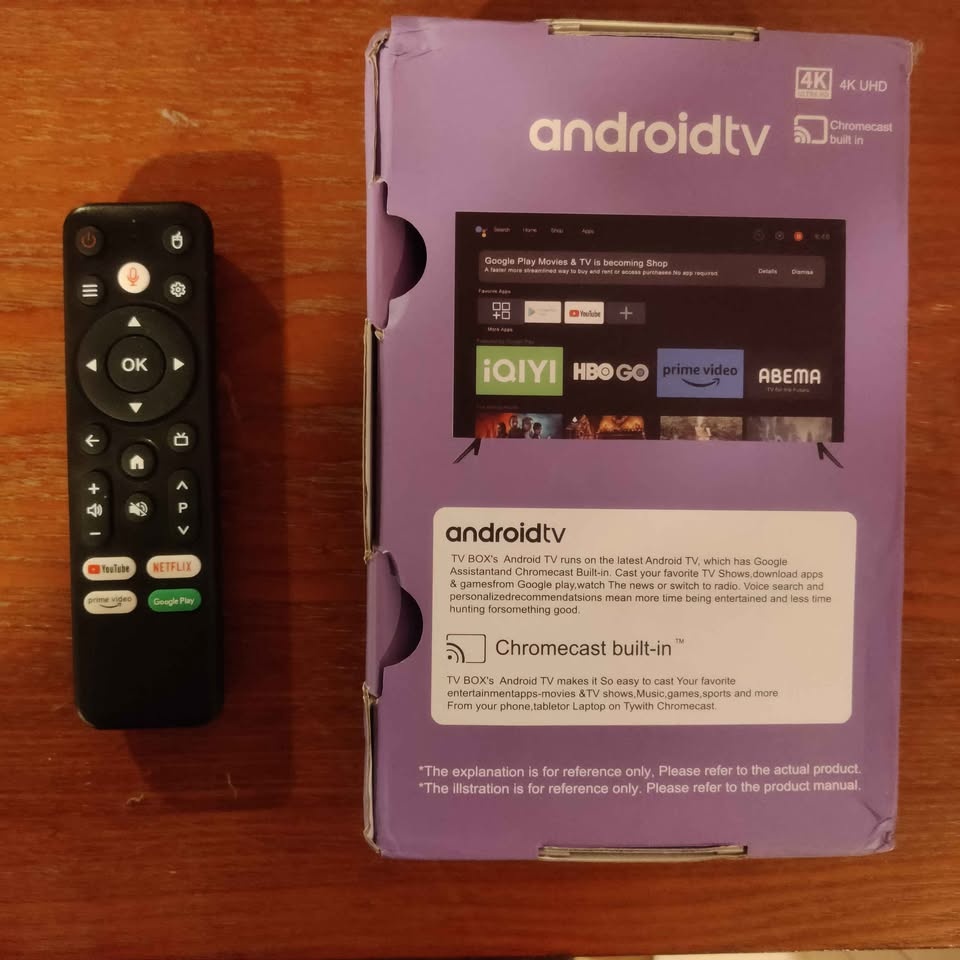 Android TV Box Chromecast Built-in Android 14.0 - photo 2