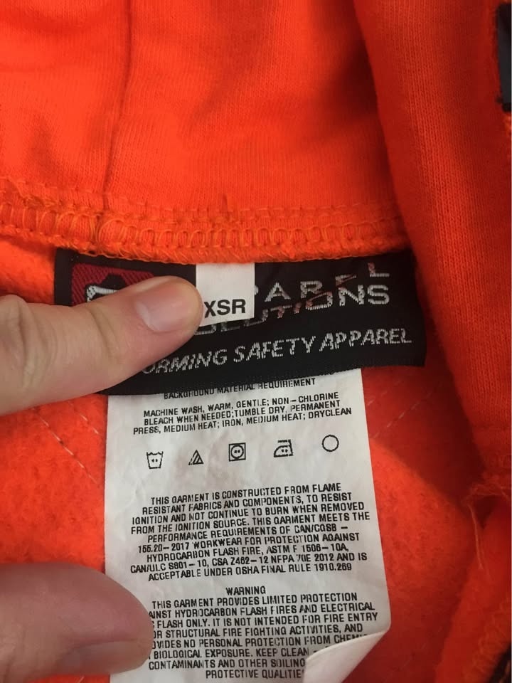 FR Safety Hoody Size XS - photo 2
