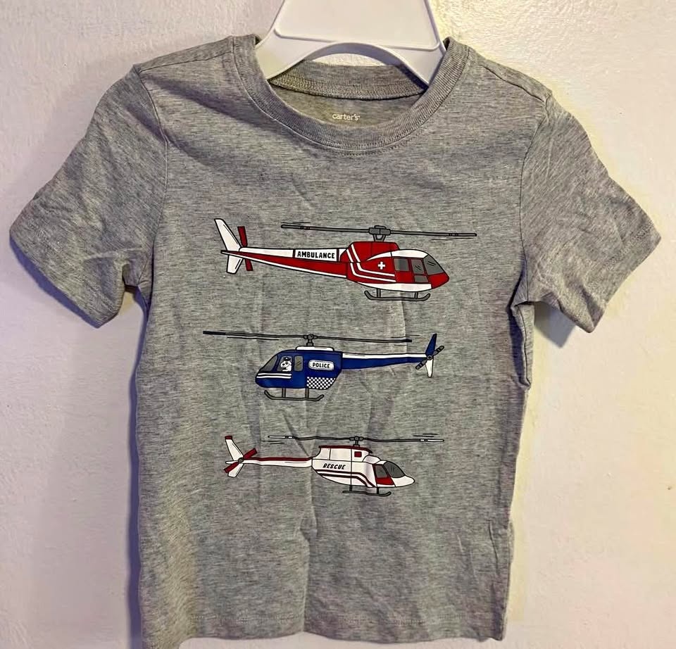 BOYS TSHIRT SIZE:5T PRICE:$15 FOR COLOUR REFER TO SECOND