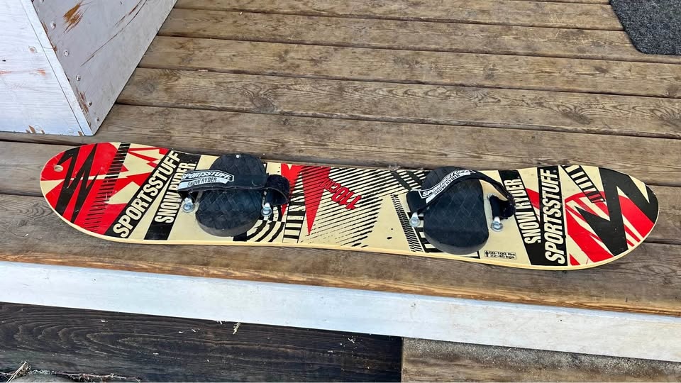 Kids Backyard Snowboard