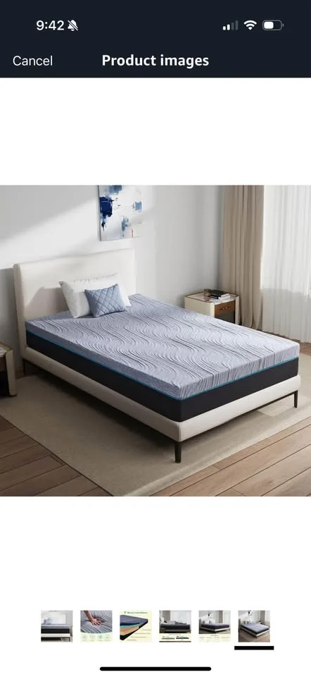 BRAND NEW- 6” Memory Foam Mattress (TWIN SIZE) image indicator(3)