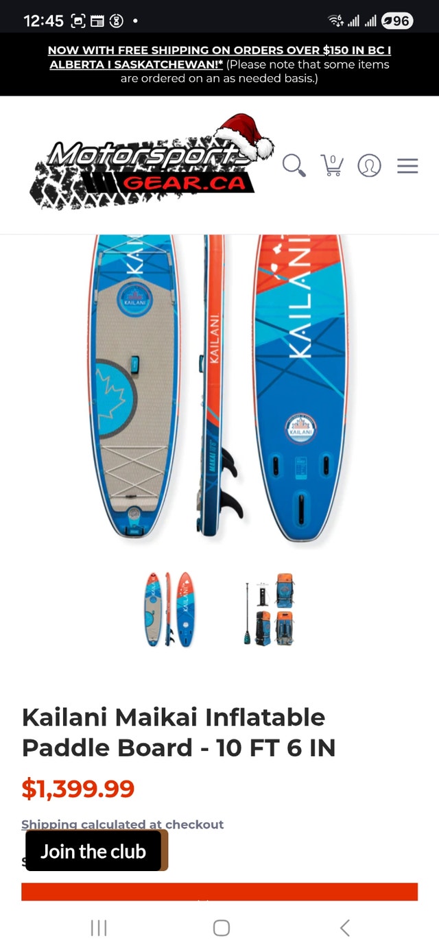 Kailani Inflatable Kayak NEW Cheap!