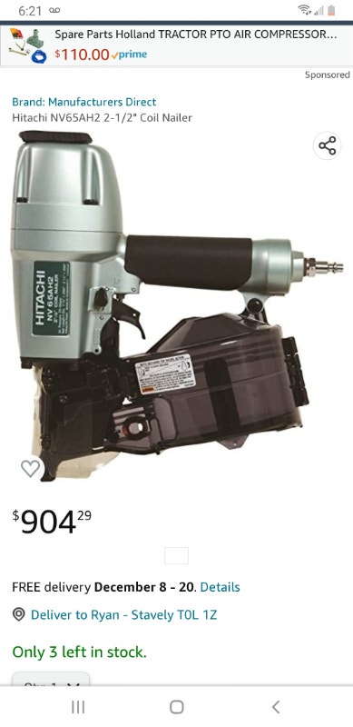 Roofing Coil Nailers Cheap!! - photo 5