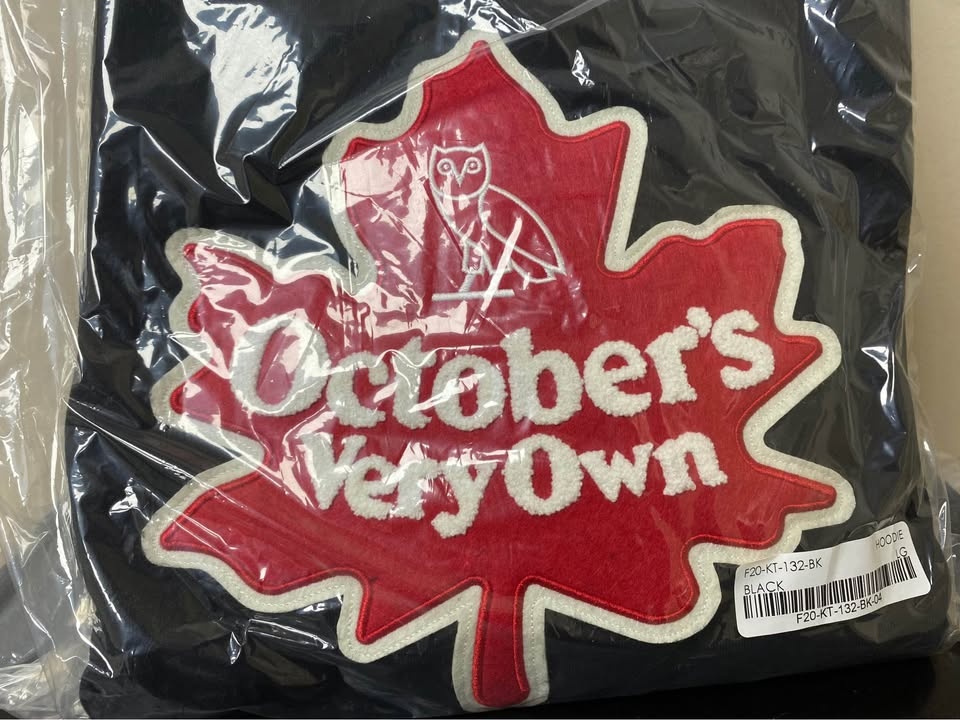 BRAND NEW OVO "All Country" Hoodie BLACK LARGE Drake Sweatshirt - photo 2