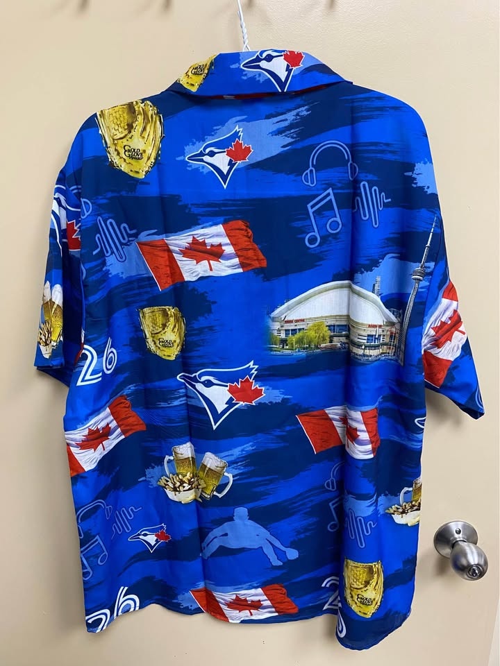 Toronto Blue Jays Matt Chapman Hawaiian Shirt SGA Men's XL - photo 2