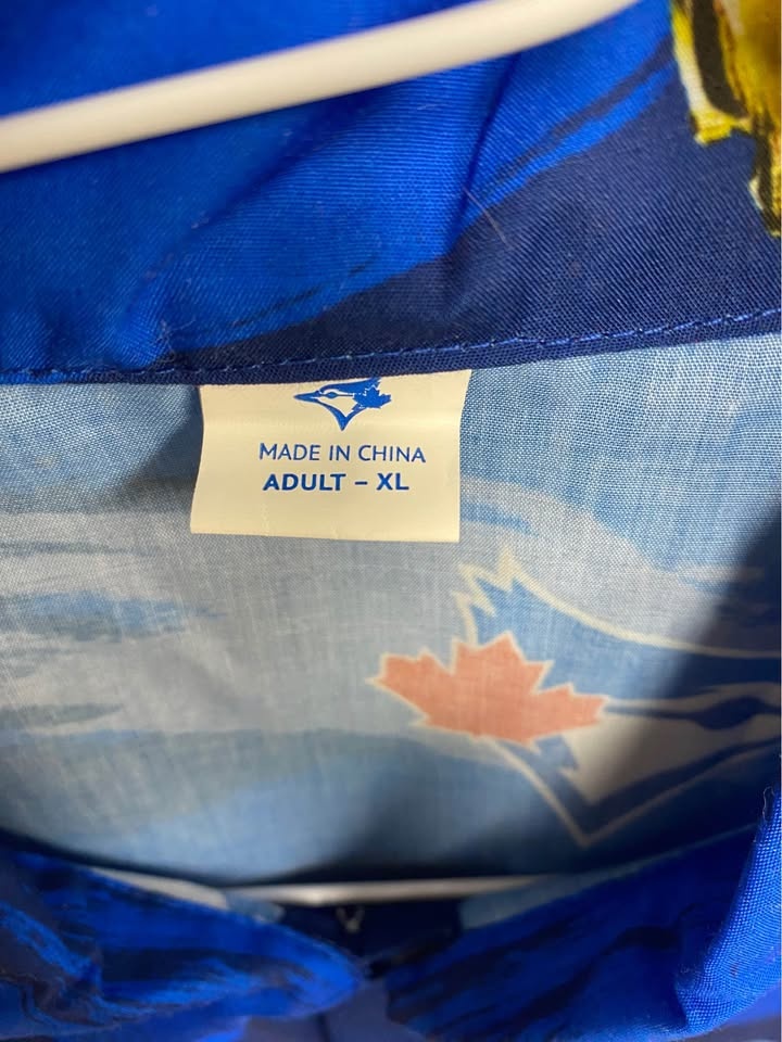Toronto Blue Jays Matt Chapman Hawaiian Shirt SGA Men's XL - photo 3