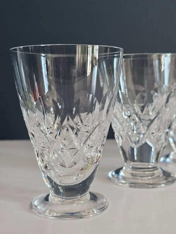 Set of 4 Stuart Crystal "Park Lane" Juice Glasses - photo 2