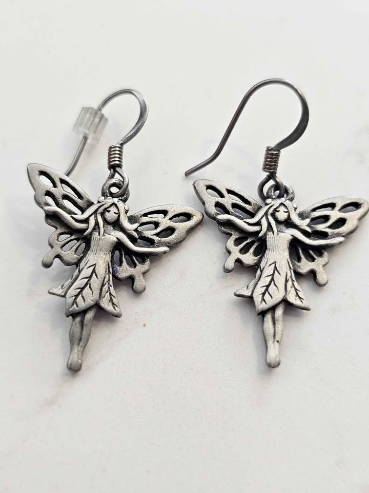 JJ Jonette Fairy Dangle Earrings