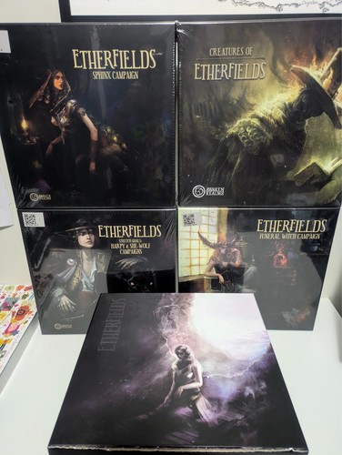 Etherfields Board Game With Expansions - Awaken Realms - Kicksta