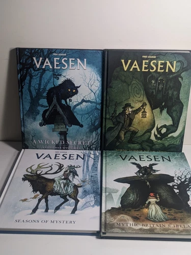 Vaesen Nordic Horror RPG Books & GM Screen Bundle