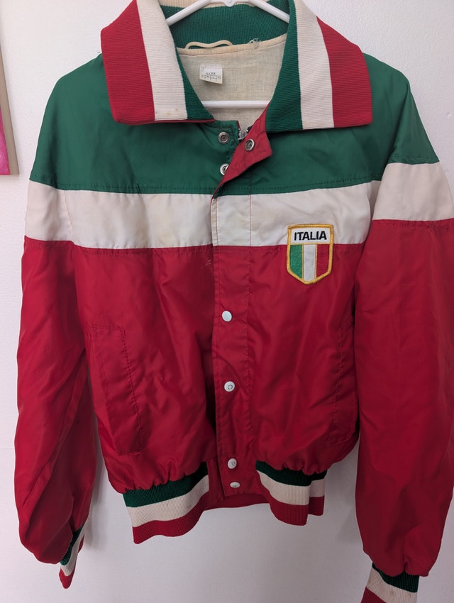 Vintage Italian Spring Jacket (Italia)