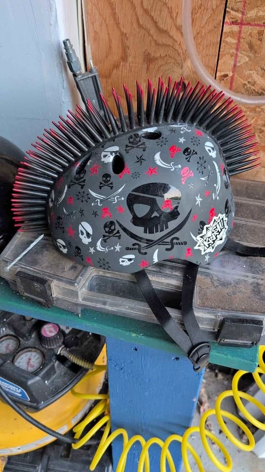 Kids bike helmet.