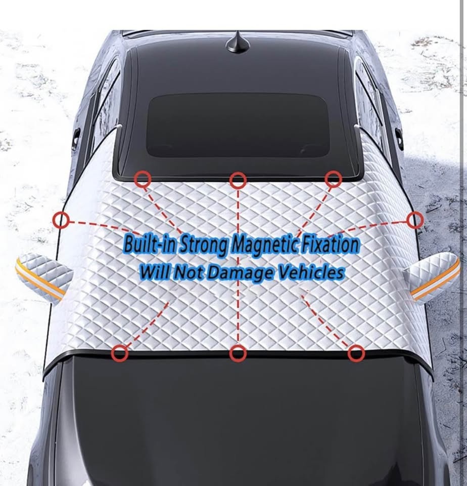 New 3-Side Winter Car Windshield Snow Cover for Nissan Rogue - photo 5