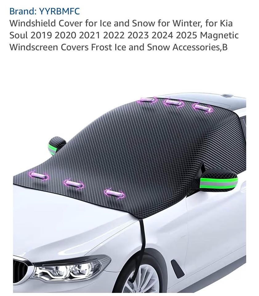 New Kia Soul Windshield Cover (2019-2025)